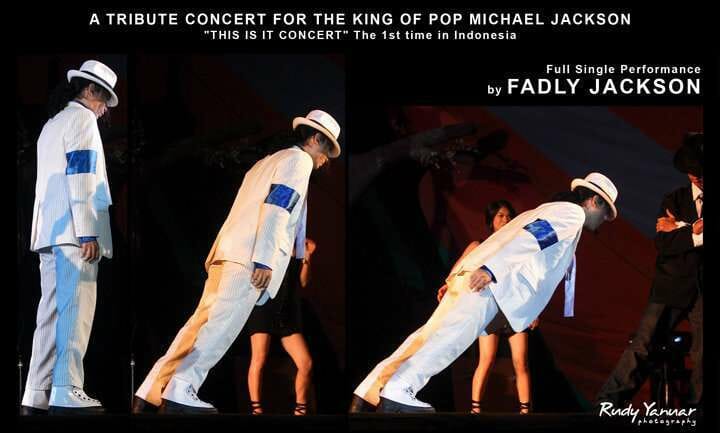 Fadly Jackson Professional Michael Jackson Impersonator using our leaning shoes