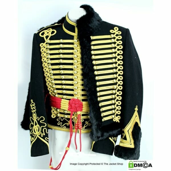 Buy full Hussars Tunic Pelisse and Belt Set in any colour design