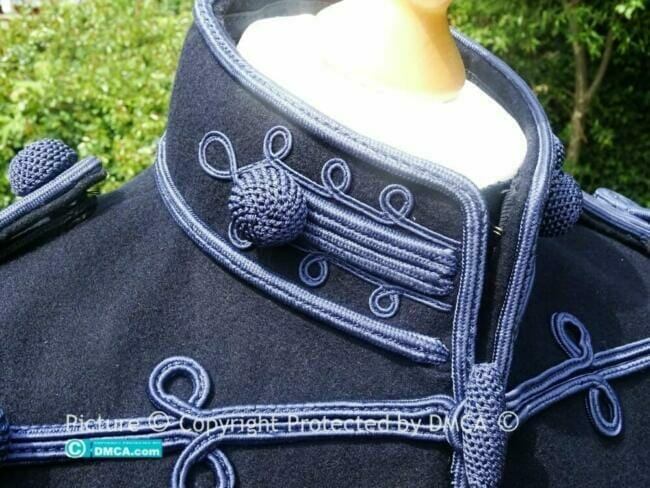 Collar detail Cavalry Jacket