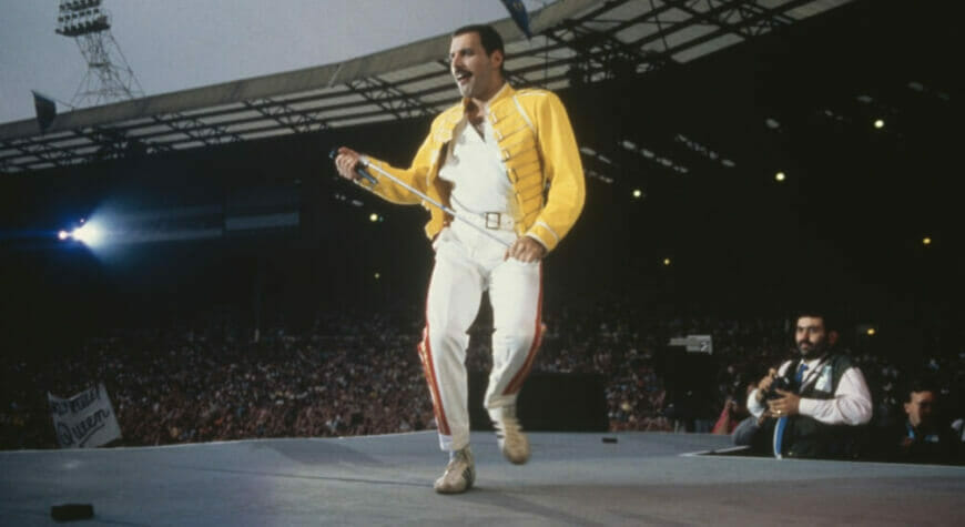 Freddie Mercurys stage costume 1980