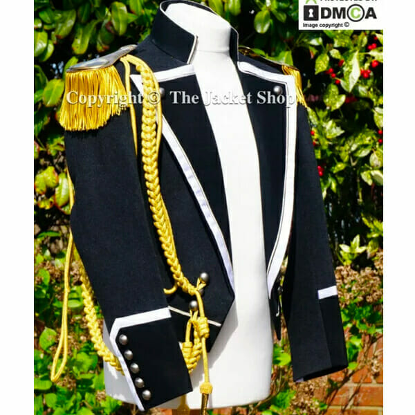 Freddie Mercury Queen 39th Birthday Black & White Ball Jacket