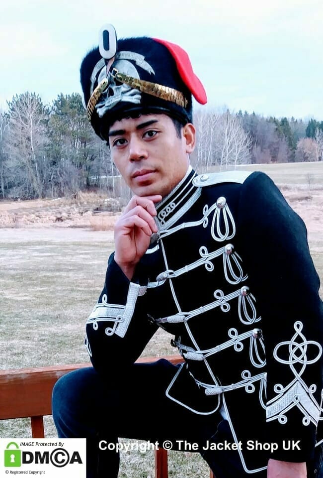 Prussian Death’s Head Hussar Tunic Uniform