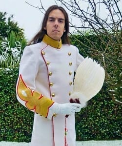 Lord Josh Allen wearing Emperor Uniform