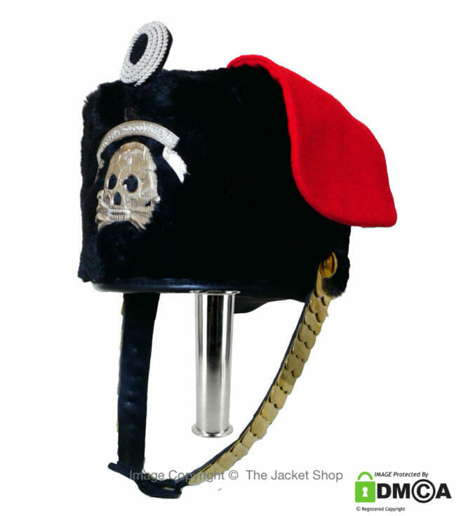  Prussian Death's Head Colback Hat Hussars Bearskin Busby ww2 world war two german