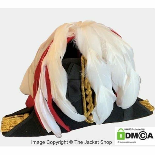 British Army feathered Cocked Hat Bicorne