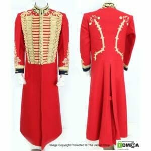 Hussars Style Frock Coat Custom Tailor Made Reenactment Coat
