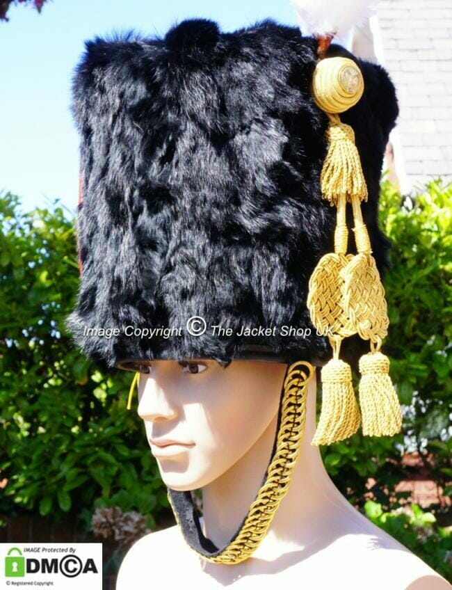 Hussars Colback busby hat bearskin Chasseur a Cheval De La Garde