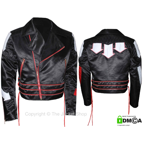 freddie mercury hot space tour jacket 1982 black jacket in satin