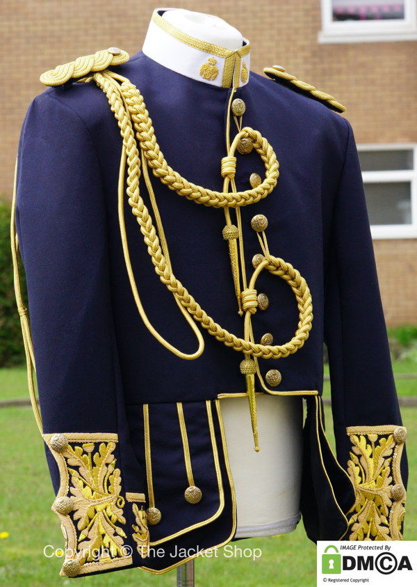 custom black gordon highlander doublet scottish british army dress jacket tunic